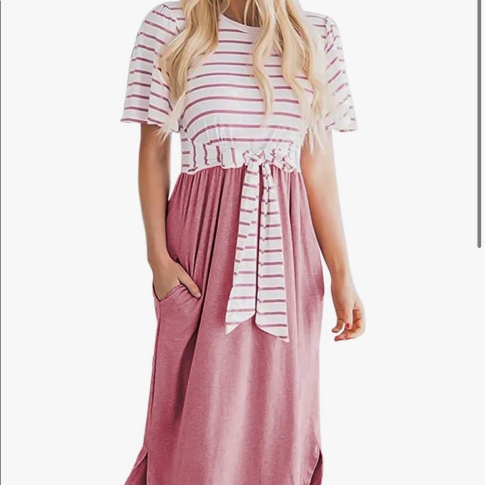 MIDI dress with pockets